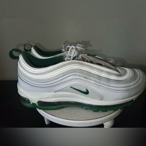Nike Air Max 97 White/Pine Green size 9.5